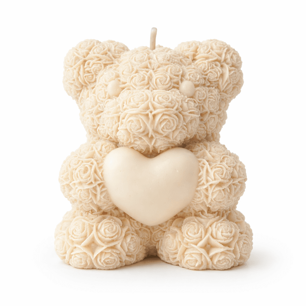 Vela Osito de Rosas - 260g