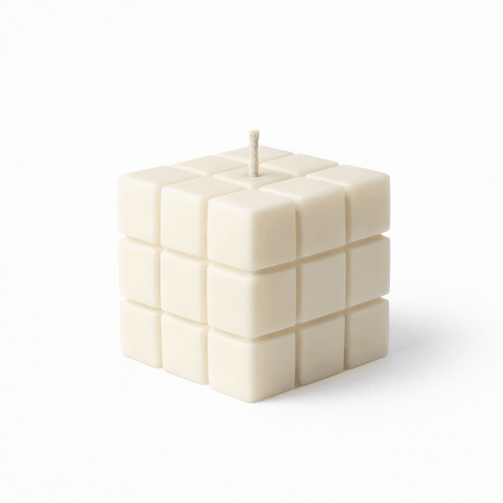 Vela Decorativa de Molde - Rubik
